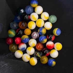 Vintage cadmium/ uranium marbles